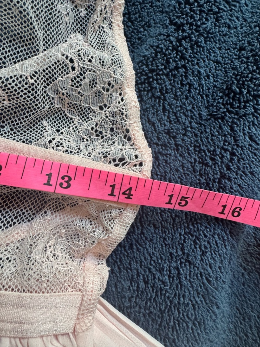 NWT Victoria's Secret Chiffon Pleated Babydoll Lingerie Pink L - Picture 13 of 15